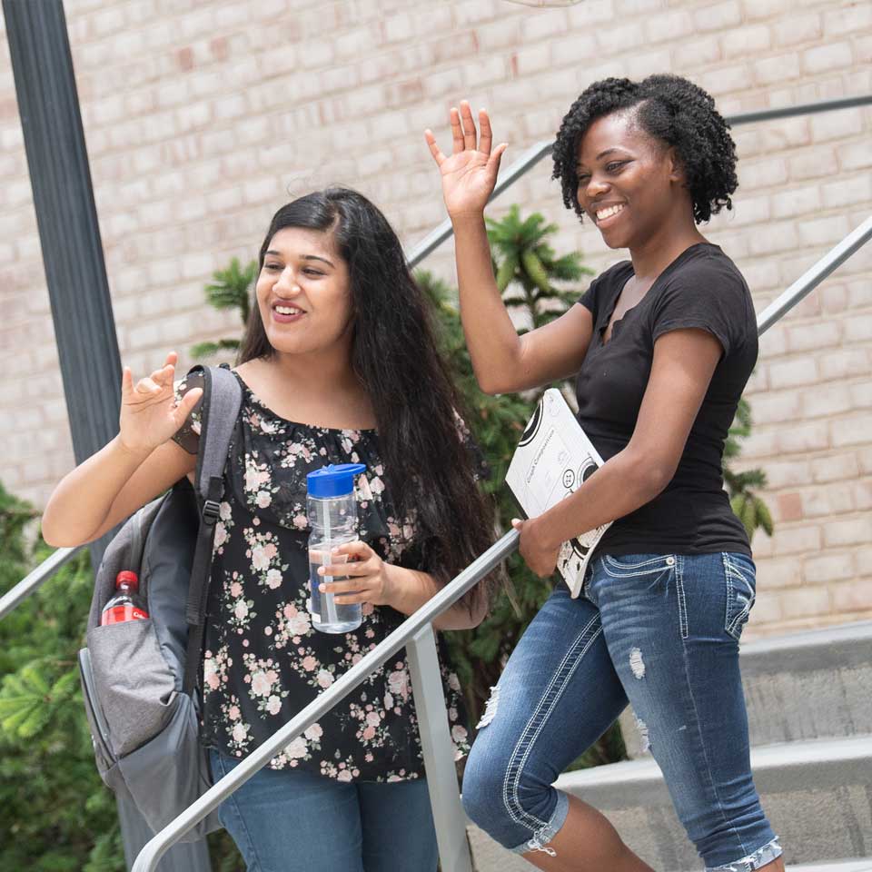 Students on Campus
